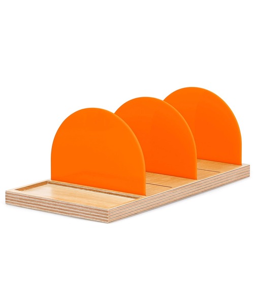 HIGHTIDE(ハイタイド)の「New Edition Furniture Book Stand ニューエディションファニチャー ブックスタンド ブックエンド 本立て(収納グッズ・レディース・オレンジ/グリーン・FREE)」の17枚目の写真