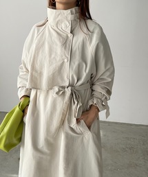 210nouve | スタンドカラーナイロントレンチコート(トレンチコート)