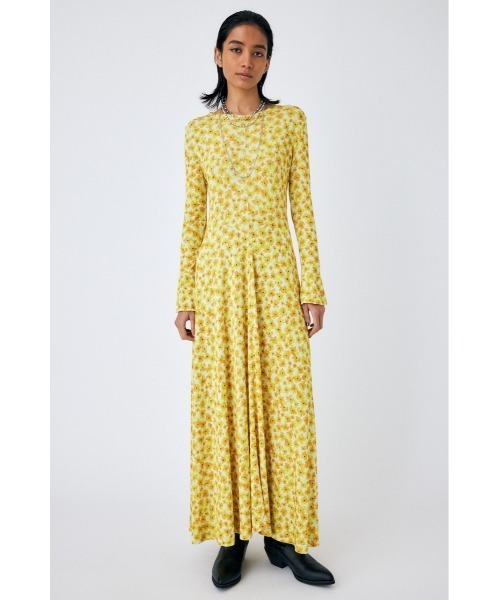 MOUSSY（マウジー）の「FLORAL PRINT マキシドレス（ワンピース）」 - WEAR