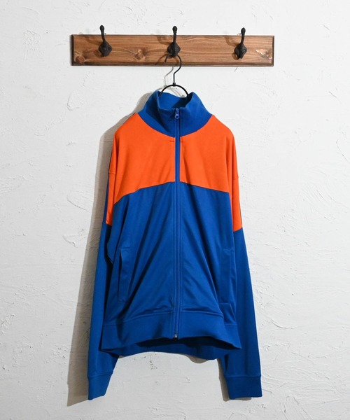 Anytime Songs（エニータイムソングス）の「ジャージ切替トラックジャケット（その他アウター・メンズ・ブラック/イエロー/ブルー/グリーン・MEDIUM/LARGE）」の4枚目の写真