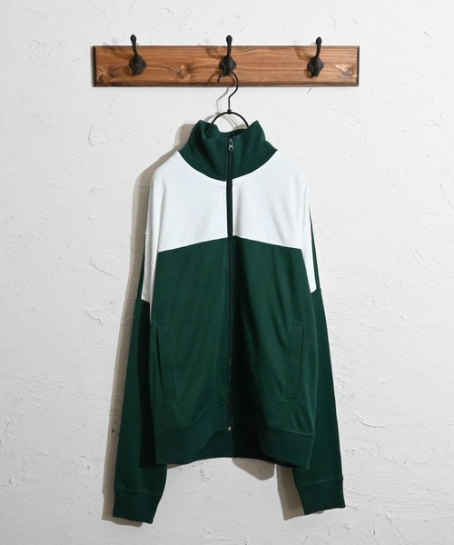 Anytime Songs（エニータイムソングス）の「ジャージ切替トラックジャケット（その他アウター・メンズ・ブラック/イエロー/ブルー/グリーン・MEDIUM/LARGE）」の3枚目の写真