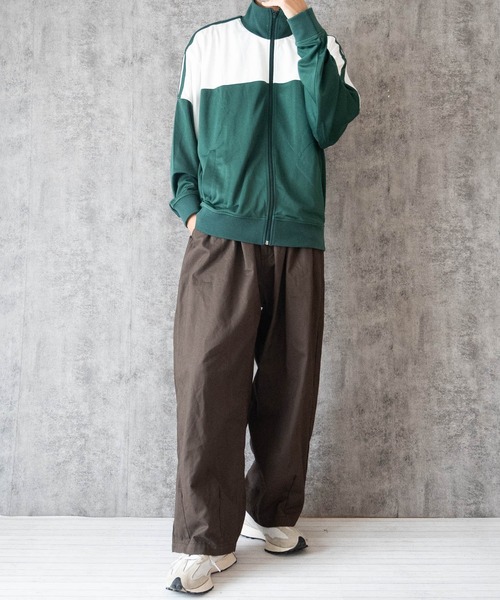 Anytime Songs（エニータイムソングス）の「ジャージ切替トラックジャケット（その他アウター・メンズ・ブラック/イエロー/ブルー/グリーン・MEDIUM/LARGE）」の8枚目の写真