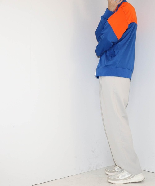 Anytime Songs（エニータイムソングス）の「ジャージ切替トラックジャケット（その他アウター・メンズ・ブラック/イエロー/ブルー/グリーン・MEDIUM/LARGE）」の11枚目の写真