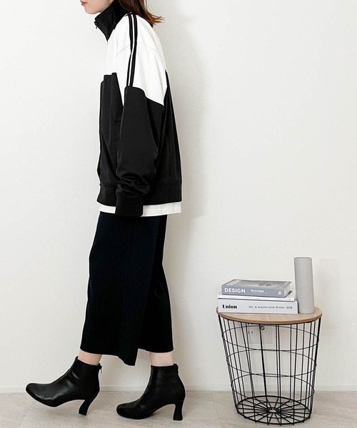 Anytime Songs（エニータイムソングス）の「ジャージ切替トラックジャケット（その他アウター・メンズ・ブラック/イエロー/ブルー/グリーン・MEDIUM/LARGE）」の6枚目の写真