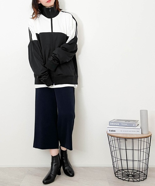 Anytime Songs（エニータイムソングス）の「ジャージ切替トラックジャケット（その他アウター・メンズ・ブラック/イエロー/ブルー/グリーン・MEDIUM/LARGE）」の5枚目の写真