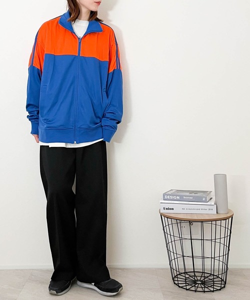 Anytime Songs（エニータイムソングス）の「ジャージ切替トラックジャケット（その他アウター・メンズ・ブラック/イエロー/ブルー/グリーン・MEDIUM/LARGE）」の13枚目の写真