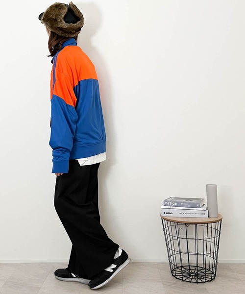 Anytime Songs（エニータイムソングス）の「ジャージ切替トラックジャケット（その他アウター・メンズ・ブラック/イエロー/ブルー/グリーン・MEDIUM/LARGE）」の14枚目の写真