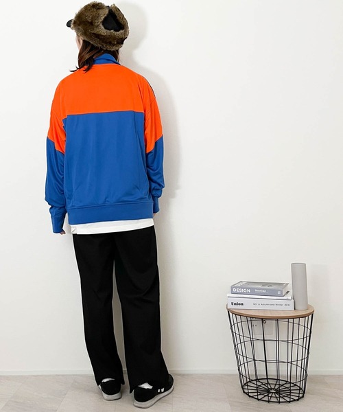 Anytime Songs（エニータイムソングス）の「ジャージ切替トラックジャケット（その他アウター・メンズ・ブラック/イエロー/ブルー/グリーン・MEDIUM/LARGE）」の15枚目の写真