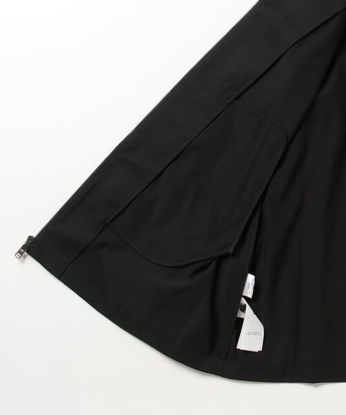 FRED PERRY（フレッドペリー）の「Zip-Through Shell Jacket（ナイロンジャケット・レディース・ブラック・10/8）」の2枚目の写真