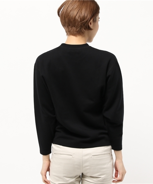 OUTLET（アウトレット）の「【BLOOM&BRANCH】SOSOポンチクルー（Tシャツ/カットソー・レディース・ブラック・34）」の4枚目の写真