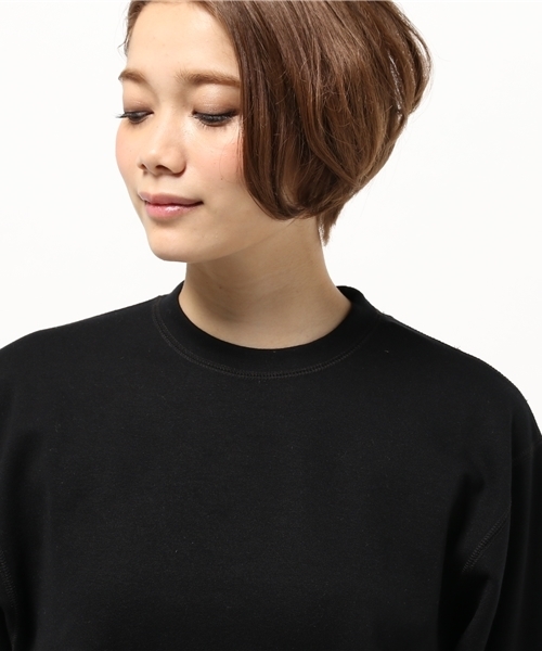 OUTLET（アウトレット）の「【BLOOM&BRANCH】SOSOポンチクルー（Tシャツ/カットソー・レディース・ブラック・34）」の5枚目の写真