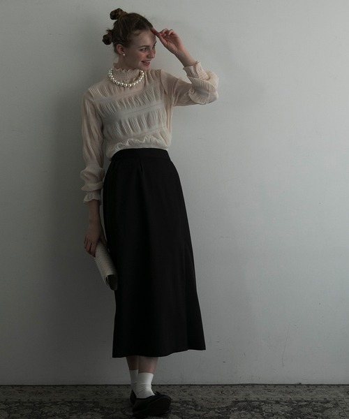 BONLECILL noir（ボンルシールノワール）の「【BONLECILL noir】BIGパールネックレス/チョーカー（ネックレス・レディース・オフホワイト・FREE）」の16枚目の写真