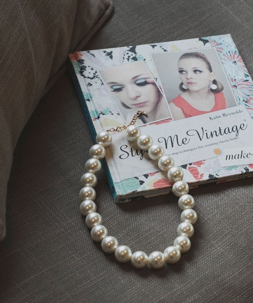 BONLECILL noir（ボンルシールノワール）の「【BONLECILL noir】BIGパールネックレス/チョーカー（ネックレス・レディース・オフホワイト・FREE）」の12枚目の写真