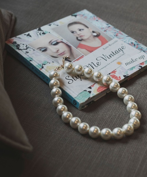 BONLECILL noir（ボンルシールノワール）の「【BONLECILL noir】BIGパールネックレス/チョーカー（ネックレス・レディース・オフホワイト・FREE）」の19枚目の写真