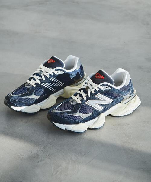 green label relaxing（グリーンレーベルリラクシング）の「＜New Balance＞U9060 ECA/ECB スニーカー（その他シューズ・メンズ・ネイビー/ホワイト・26.5cm/27cm/27.5cm/28cm/26cm）」の2枚目の写真