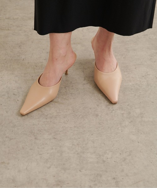 【新品】pippichic ポインテッドトゥミュール Mimoza MULE PIPPICHIC】ポインテッドトゥミュール/Mimoza MULE 【公式通販】
