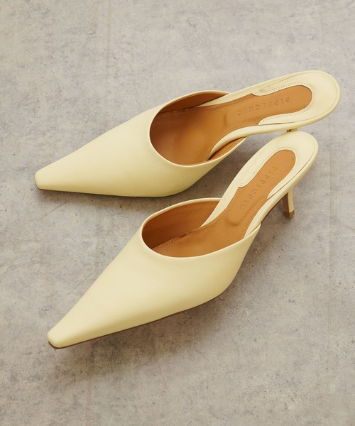 【新品】pippichic ポインテッドトゥミュール Mimoza MULE PIPPICHIC】ポインテッドトゥミュール/Mimoza MULE 【公式通販】