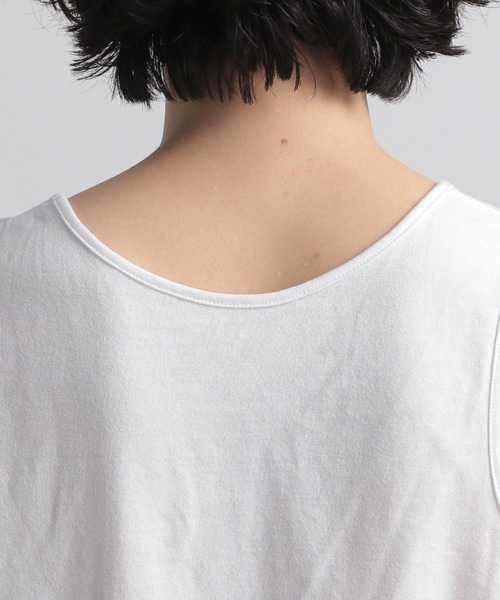 HARE（ハレ）の「ルーズスリットタンクトップ(HARE)（タンクトップ・メンズ・ホワイト/ブラック/ブラック系その他/ホワイト系その他・SMALL/MEDIUM）」の15枚目の写真