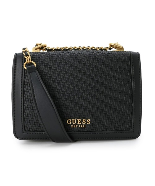Guess（ゲス）の「ABEY Convertible Crossbody Flap（ショルダーバッグ・レディース・ホワイト/ブラック・ONE SIZE）」の4枚目の写真
