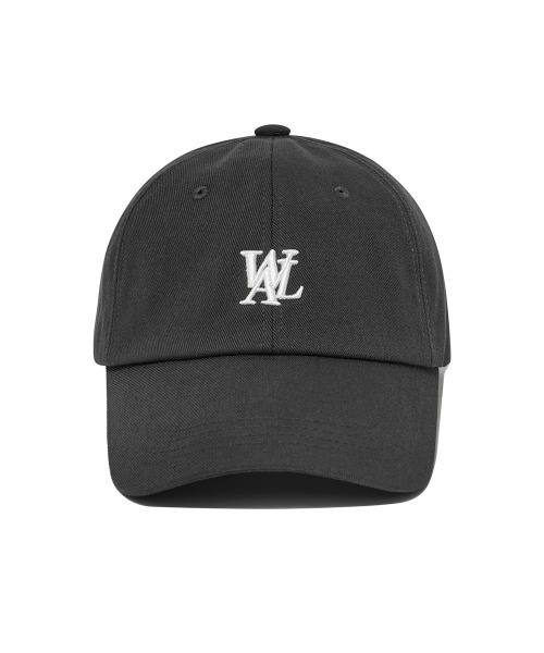 WOOALONG(ウアロン)の「WOOALONG(ウアロン)/Signature Small Logo ball cap/シグネチャー スモール ロゴ ベースボール キャップ(キャップ・レディース・ブラック/ネイビー/ベージュ/ホワイト/アイボリー/ライトグレー/モカ/チャコールグレー・M)」の5枚目の写真