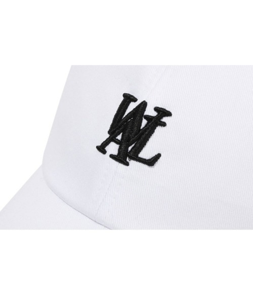 WOOALONG(ウアロン)の「WOOALONG(ウアロン)/Signature Small Logo ball cap/シグネチャー スモール ロゴ ベースボール キャップ(キャップ・レディース・ブラック/ネイビー/ベージュ/ホワイト/アイボリー/ライトグレー/モカ/チャコールグレー・M)」の10枚目の写真