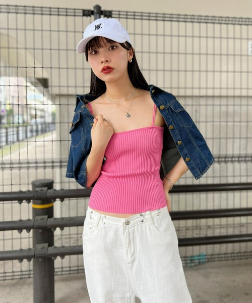 キャップ WOOALONG Signature low ball cap LIGHT PINK WL230WCA81ULPK WOOALONG キャップ 帽子 「WOOALONG / ウアロン」Signature Logo