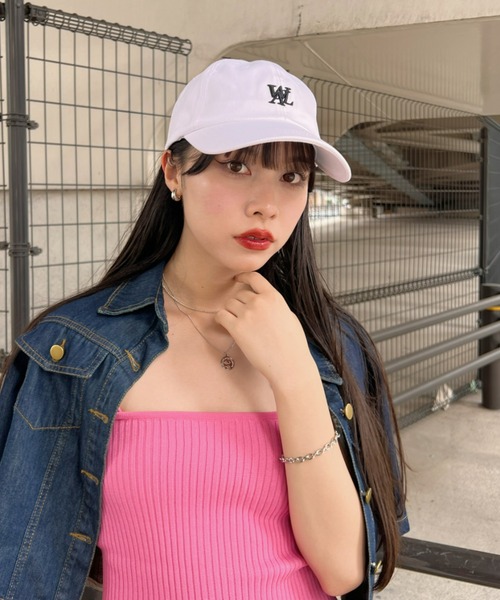 セールWOOALONG &frasl; ウアロンSignature Logo ball WOOALONG シグネチャー ロゴ ベースボールキャップ ブラック S 新品 cap
