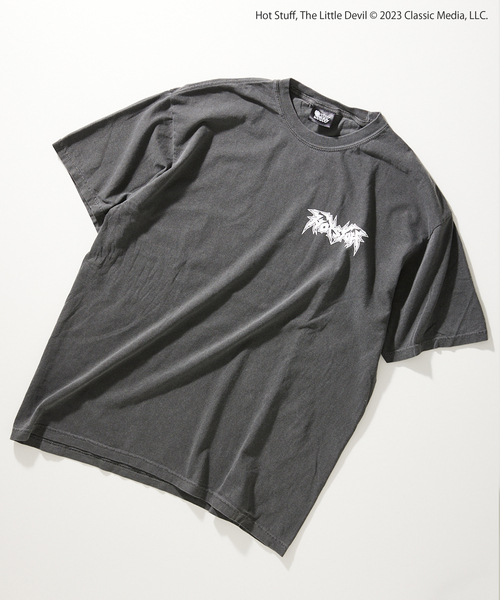 JOURNAL STANDARD relume(ジャーナルスタンダード レリューム)の「【HOT STUFF × relume】別注 ロゴTシャツ(Tシャツ/カットソー・メンズ・ブラック/ホワイト/ホワイト系その他/ブラック系その他/ライトグレー・MEDIUM/LARGE)」の13枚目の写真