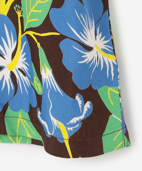 DUKE KAHANAMOKU(デューク カハナモク)の「DUKE KAHANAMOKU | ハワイアンシャツ ハイビスカス MEN(シャツ/ブラウス・メンズ・ブラウン系その他・L/XL)」の6枚目の写真