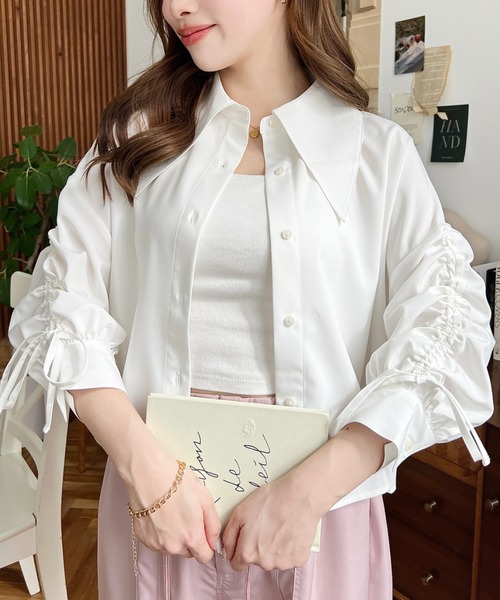 itoシャーリングブラウス 【公式通販】