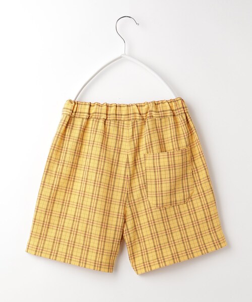 THE SHOP TK (ザ ショップ ティーケー )の「◆【100-140】サッカーチェックハーフパンツ(その他パンツ・キッズ・イエロー系1/ネイビー系1・10/11/12/13/14)」の10枚目の写真