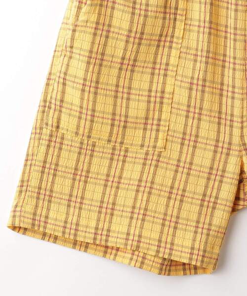 THE SHOP TK (ザ ショップ ティーケー )の「◆【100-140】サッカーチェックハーフパンツ(その他パンツ・キッズ・イエロー系1/ネイビー系1・10/11/12/13/14)」の7枚目の写真