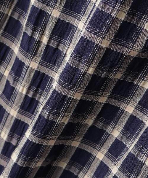 THE SHOP TK (ザ ショップ ティーケー )の「◆【100-140】サッカーチェックハーフパンツ(その他パンツ・キッズ・イエロー系1/ネイビー系1・10/11/12/13/14)」の4枚目の写真