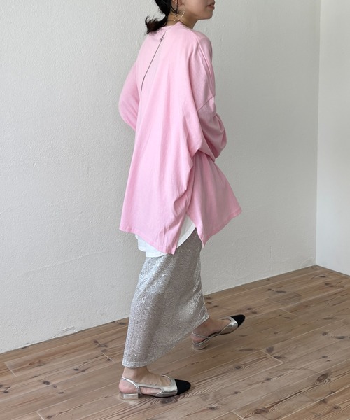 wee9s（ウィークス）の「vintage like bear tee / ヴィンテージライクベアーティー（Tシャツ/カットソー・レディース・アイボリー/ピンク/グレー・FREE）」の17枚目の写真