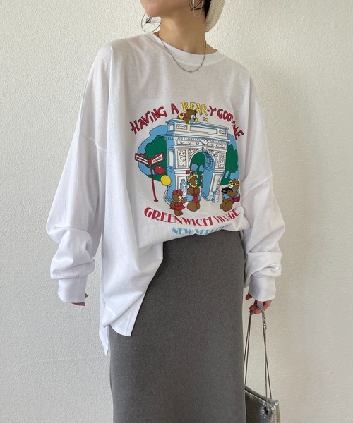 vintage like bear tee / ヴィンテージライクベアーティー（Tシャツ