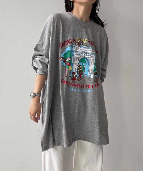 vintage like bear tee / ヴィンテージライクベアーティー（Tシャツ