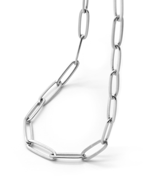 LHME（エルエイチエムイー）の「【WEB限定】”MELLOW”ポイントパールチェーンネックレス/サージカルステンレス（金属アレルギー対応）【LHME / エルエイチエムイー】（ネックレス・レディース・シルバー/ゴールド・46cm）」の8枚目の写真