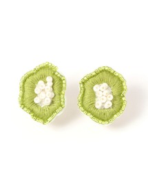 刺繍フラワーイヤリング/904664