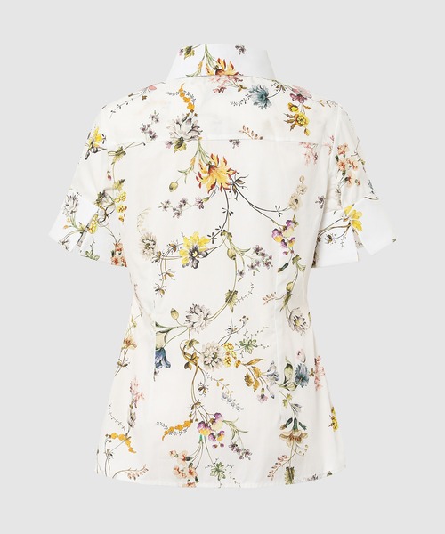 Erdem(アーデム)の「FLARED CUFF SHORT SLEEVE SHIRT(シャツ/ブラウス・レディース・ホワイト系その他・8/6)」の3枚目の写真