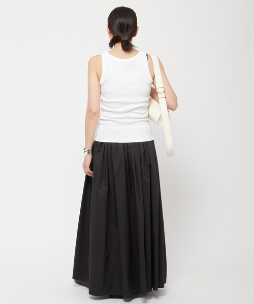 AP STUDIO(エーピーストゥディオ)の「アーバンタンクトップ(タンクトップ・レディース・ホワイト/ブラック・FREE)」の7枚目の写真