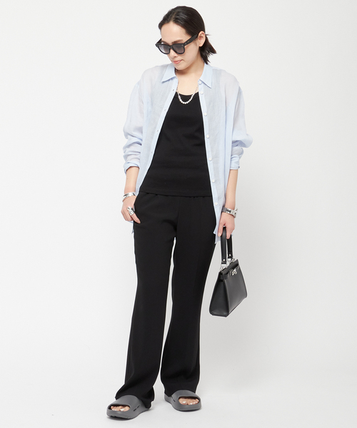 AP STUDIO(エーピーストゥディオ)の「アーバンタンクトップ(タンクトップ・レディース・ホワイト/ブラック・FREE)」の10枚目の写真