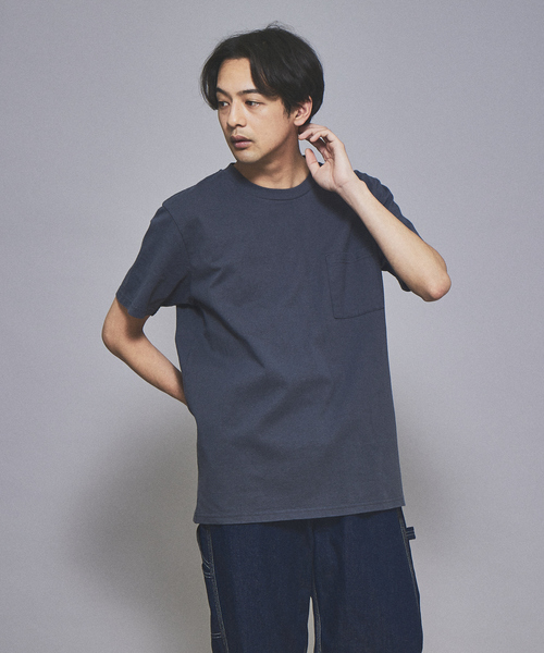 Goodwear(グッドウェア)の「【Goodwear / グッドウェア】USAコットン ユニセックス 無地 ポケット ショートスリーブ Tシャツ(Tシャツ/カットソー・メンズ・カーキ/ブルー/グレー/ホワイト/ブラック・M/XL/L)」の5枚目の写真