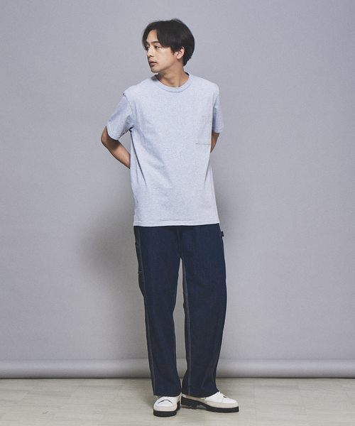 Goodwear(グッドウェア)の「【Goodwear / グッドウェア】USAコットン ユニセックス 無地 ポケット ショートスリーブ Tシャツ(Tシャツ/カットソー・メンズ・カーキ/ブルー/グレー/ホワイト/ブラック・M/XL/L)」の7枚目の写真