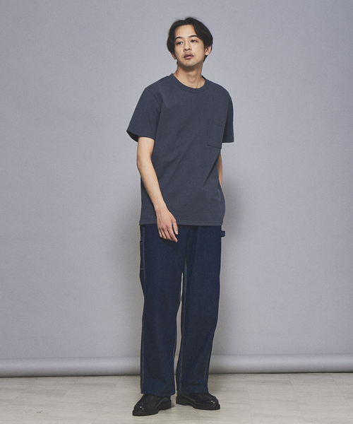 Goodwear(グッドウェア)の「【Goodwear / グッドウェア】USAコットン ユニセックス 無地 ポケット ショートスリーブ Tシャツ(Tシャツ/カットソー・メンズ・カーキ/ブルー/グレー/ホワイト/ブラック・M/XL/L)」の10枚目の写真