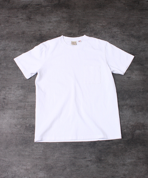 Goodwear(グッドウェア)の「【Goodwear / グッドウェア】USAコットン ユニセックス 無地 ポケット ショートスリーブ Tシャツ(Tシャツ/カットソー・メンズ・カーキ/ブルー/グレー/ホワイト/ブラック・M/XL/L)」の21枚目の写真