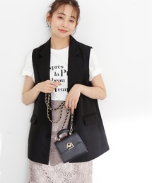 N.（N. Natural Beauty Basic） | ◆シングルブレストテーラードジレ(ベスト)