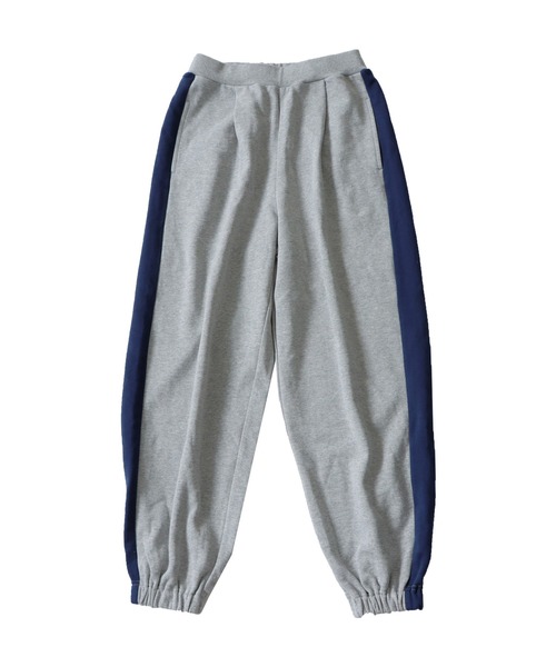 antiqua（アンティカ）の「綿100%裏毛スウェットパンツ（スウェットパンツ・レディース・杢グレー/ブラック・M/L）」の16枚目の写真