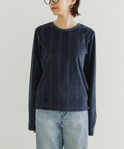 URBAN RESEARCH(アーバンリサーチ)の「Miller Velor Long-Sleeve T-shirts(Tシャツ/カットソー・レディース・ベージュ/ネイビー/アイボリー・FREE)」の13枚目の写真