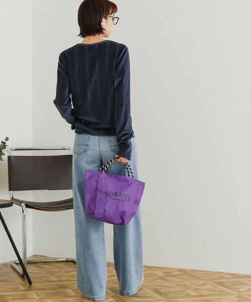 URBAN RESEARCH(アーバンリサーチ)の「Miller Velor Long-Sleeve T-shirts(Tシャツ/カットソー・レディース・ベージュ/ネイビー/アイボリー・FREE)」の10枚目の写真
