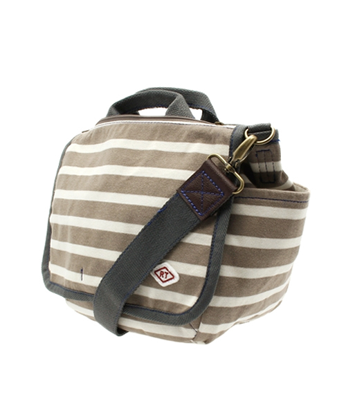 ROOTOTE(ルートート)の「【ROOTOTE】マミールーミニボーダー(ショルダーバッグ・レディース・グレー・FREE)」の3枚目の写真